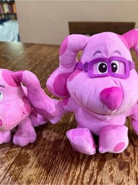 Magenta from Blues Clues Stuffies